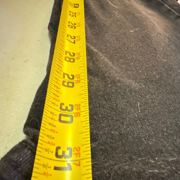 KUNMI Black Stretch Button Fly Flare Jeans  Sz 4 - Picture 7 of 7